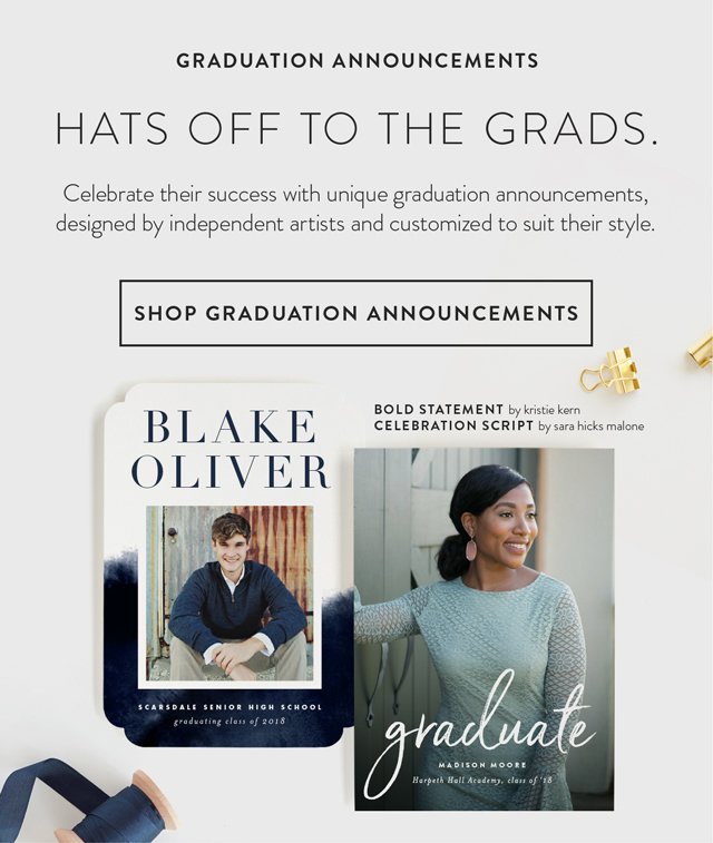 Shop Graduation Announcements