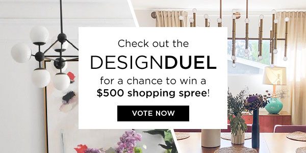 Check Out The Design Duel For A Chance To Win A $500 Shopping Spree! - Vote Now