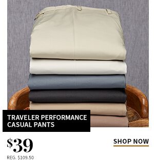 $39 Traveler Performance Casual Pants