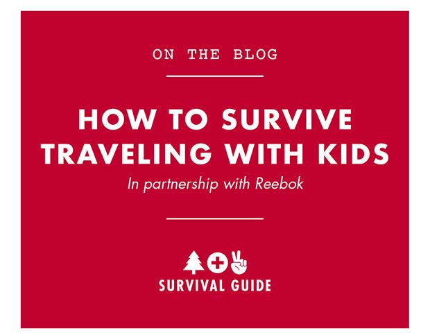 How to survive traveling with kids