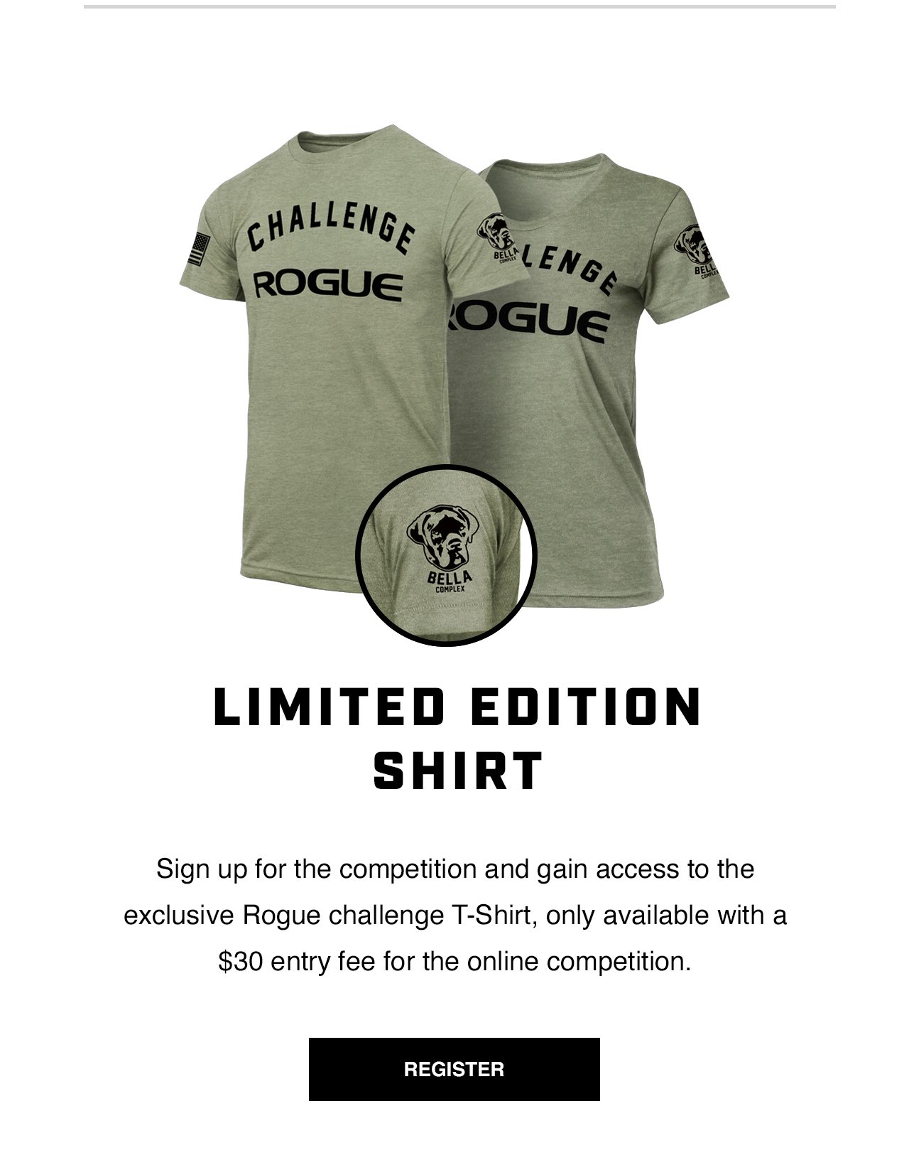 Limited Edition Shirt - Register