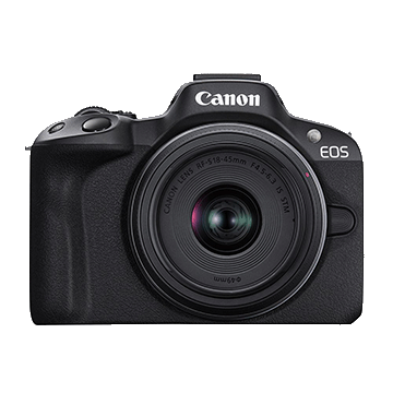 Canon EOS R50 Mirrorless Camera with 18-45mm Lens