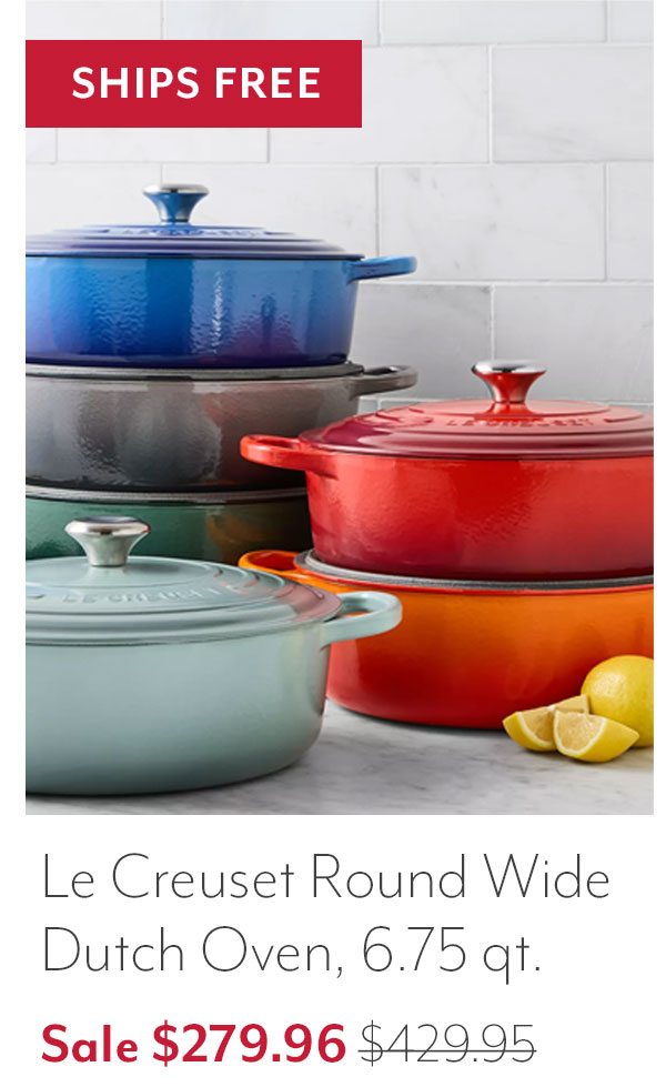 Le Creuset Round Wide Dutch Oven