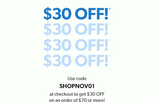 $30 OFF