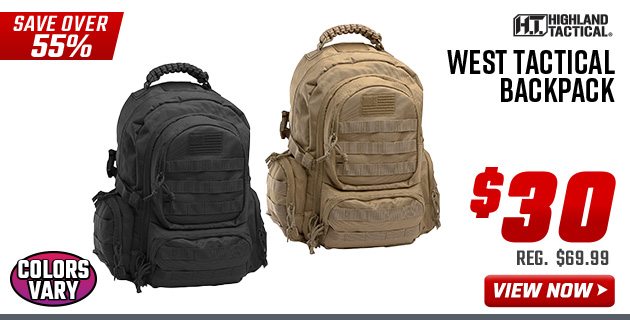 Highland Tactical West Tactical Backpack
