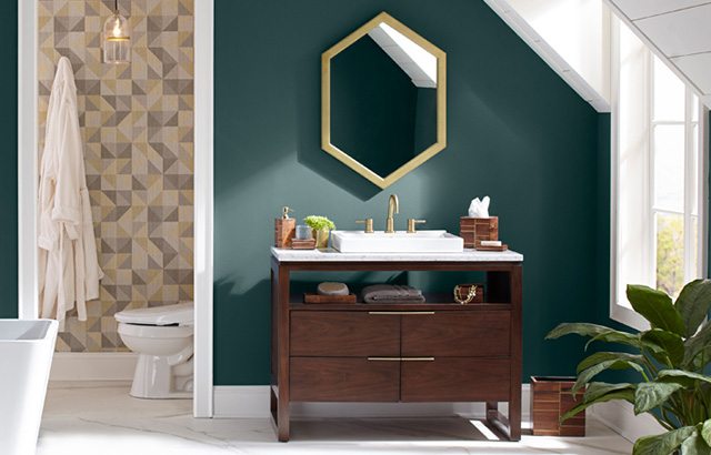 Weekend Bathroom Makeovers