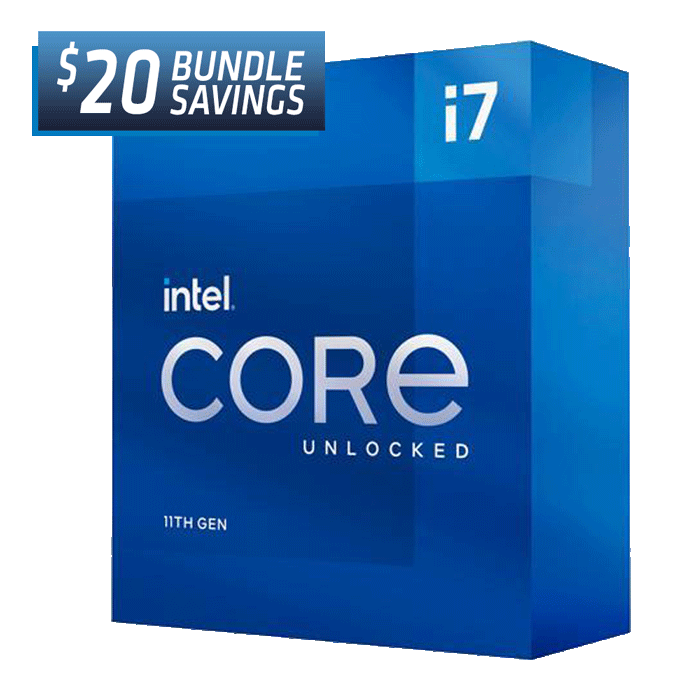 Intel Core i7-11700K Rocket Lake 3.6GHz Eight-Core LGA 1200 Boxed Processor