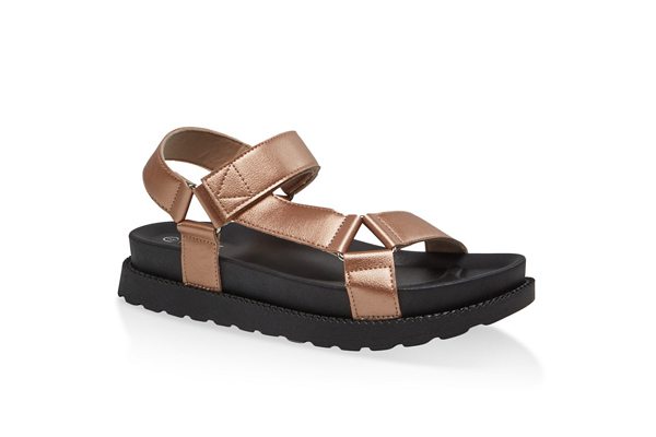 Velcro Strap Footbed Sandals