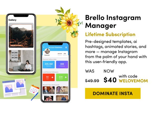 Brello Instagram Manager Lifetime Subscription | Dominate Insta