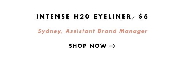 Instense H20 Eyeliner Shop Now