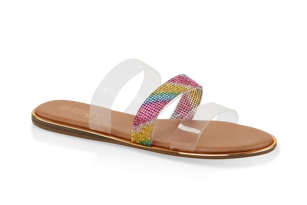 Triple Band Slide Sandals