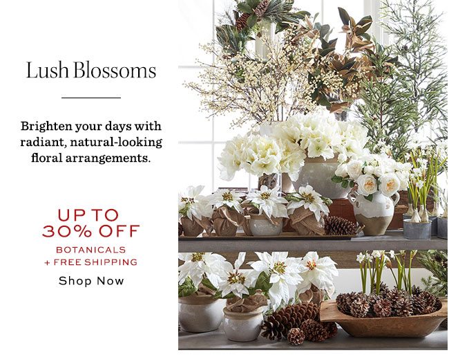 Up To 30% Off Botanicals + Fress Shipping