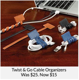 Shop Twist & Go Cable Organizers