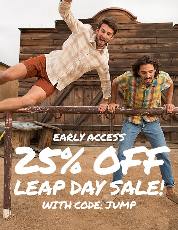 Early Access to 25% Off