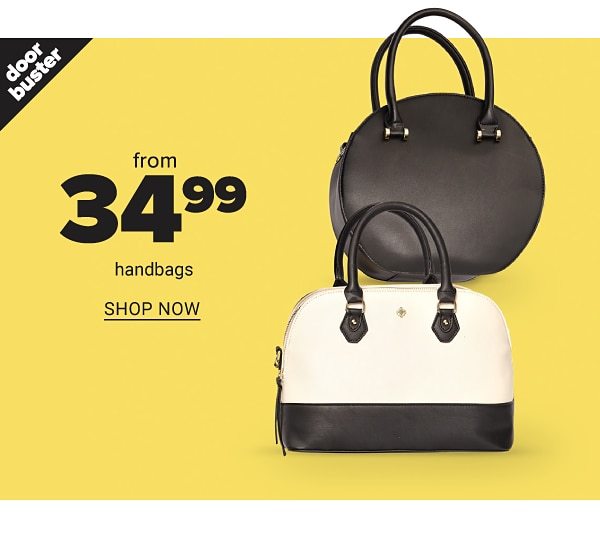 handbags from $34.99 - Shop Now