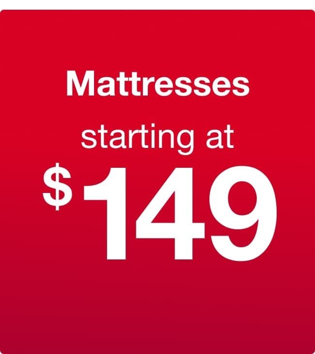 Mattresses Starting at $149