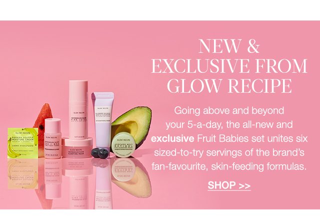 NEW & EXCLUSIVE from GLOW RECIPE 