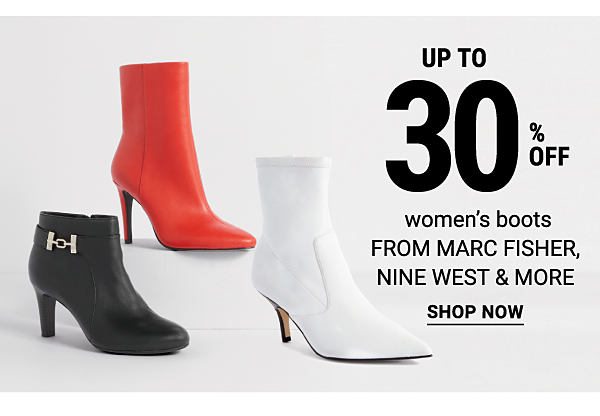 Up to 30% off women's boots from Marc Fisher, Nine West & more. Shop Now.