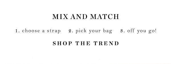 Shop custom bag straps.