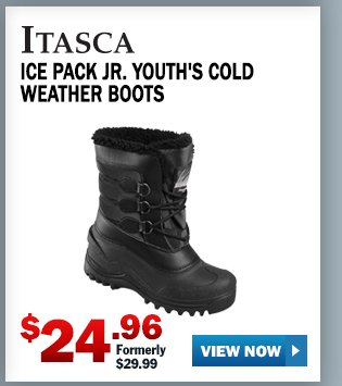 ITASCA ICE PACK JR. YOUTH'S COLD WEATHER BOOTS