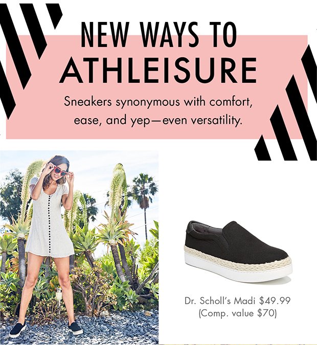 NEW WAYS TO ATHLEISURE