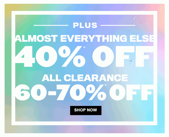 All Clearance 60-70% Off