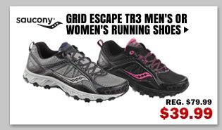 Saucony Grid Escape TR3 Men's or Women's Running Shoes