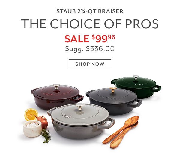 Staub 2.75-QT Braiser