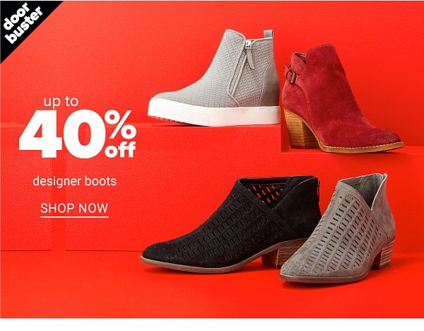 Up to 40% Off Designer Boots - Shop Now