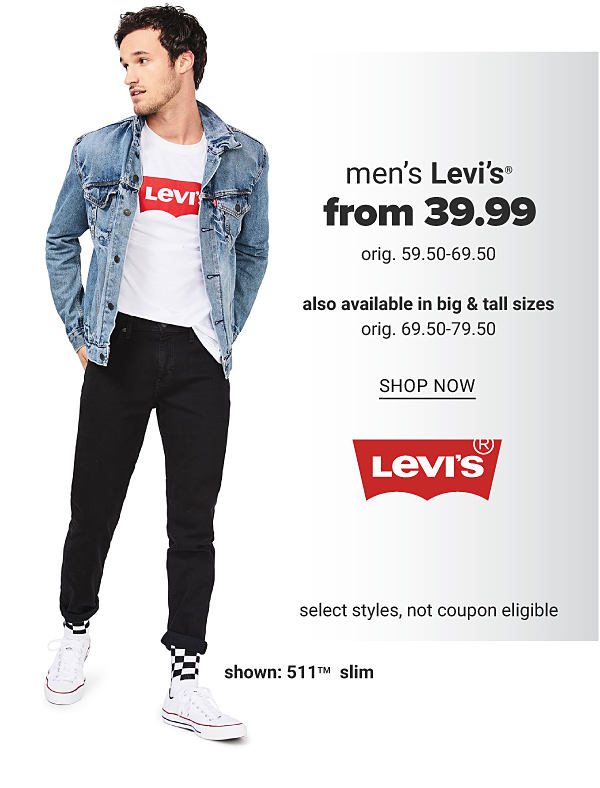 Men's Levi's from 39.99 - Shop Now