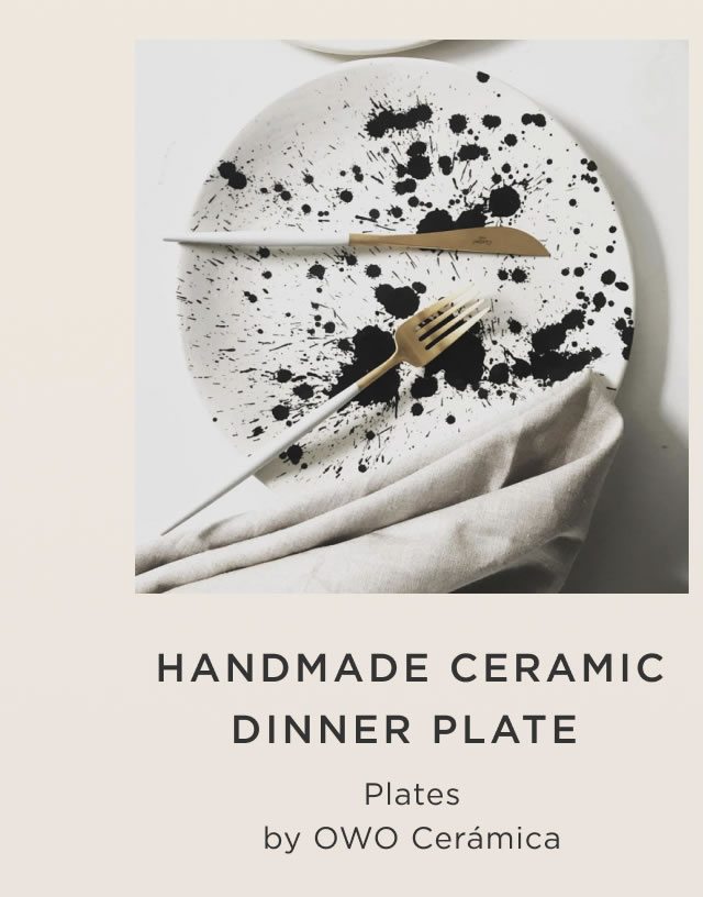 Handmade Ceramic Dinner Plate