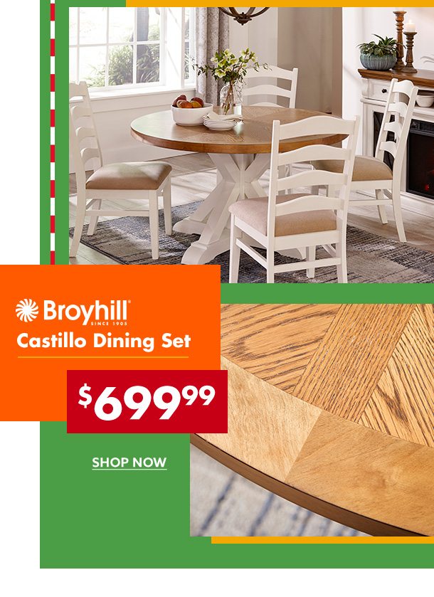 broyhill castillo dining set