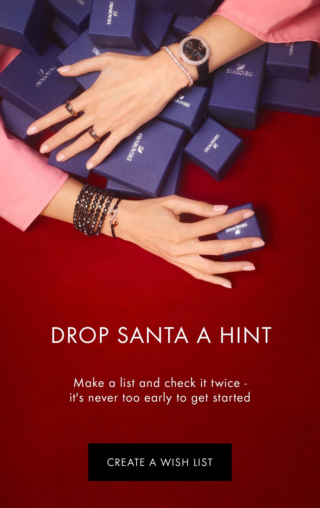Create a wish list now
