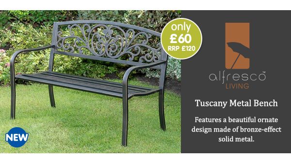 Tuscany Metal Bench