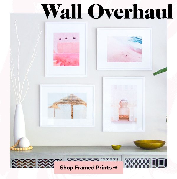 WALL OVERHAUL SHOP FRAMED PRINTS >