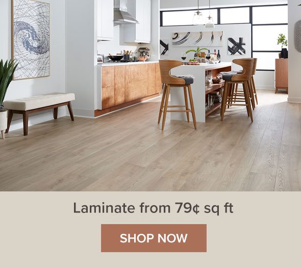 Laminate from $0.79 sq ft | Shop Now