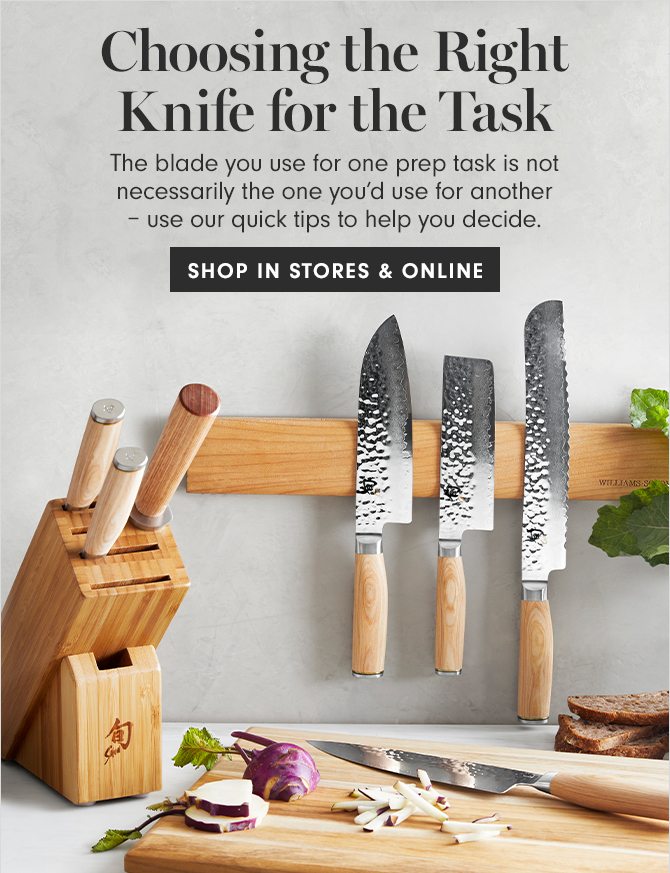 Choosing the Right Knife for the Task - SHOP IN STOERS & ONLINE