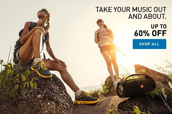 Harman Audio Great Outdoor Sale | Save up to 60%