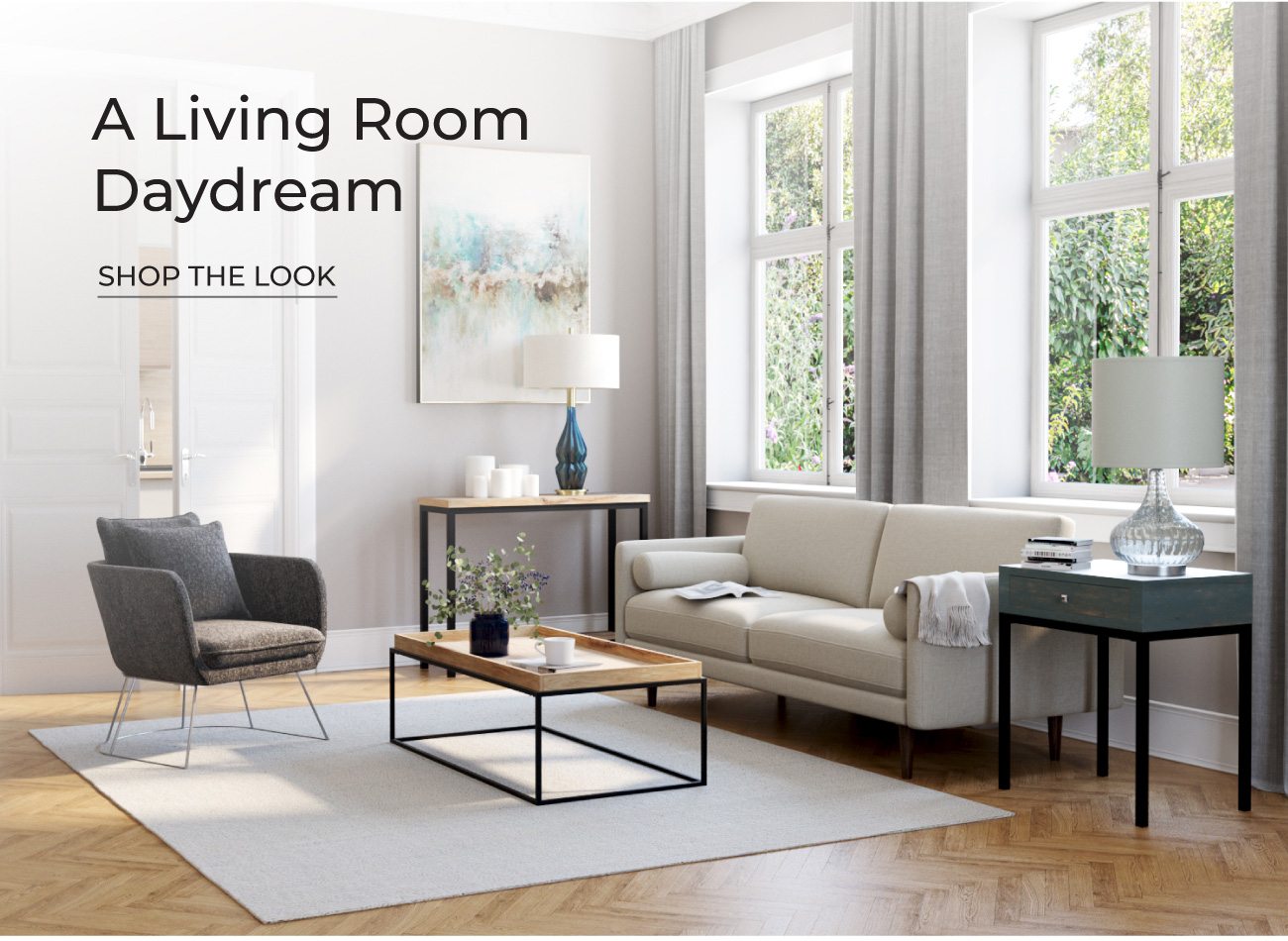A Living Room Daydream | Shop The Look