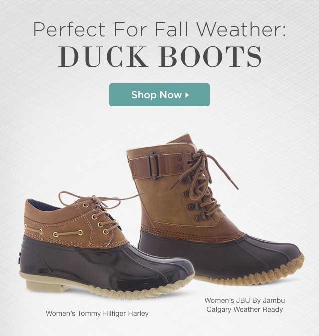 Fall Must-Have: Duck Boots. - ShoeMall 