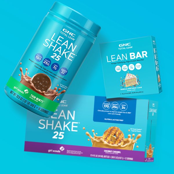 GNC Total Lean Girl Scouts, Thin Mints Lean Shake 25