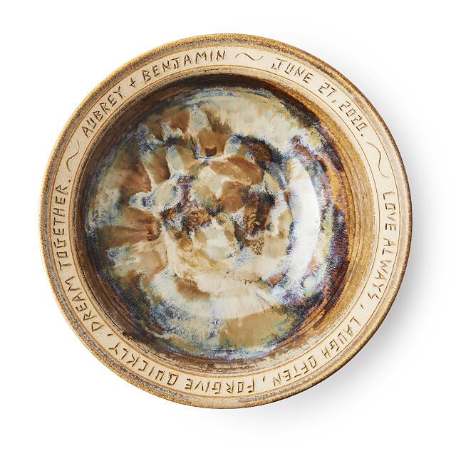 Personalized Dream Together Wedding Bowl