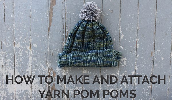 The Easy Way to Make Yarn Pom-Poms With Just Cardboard and Scissors