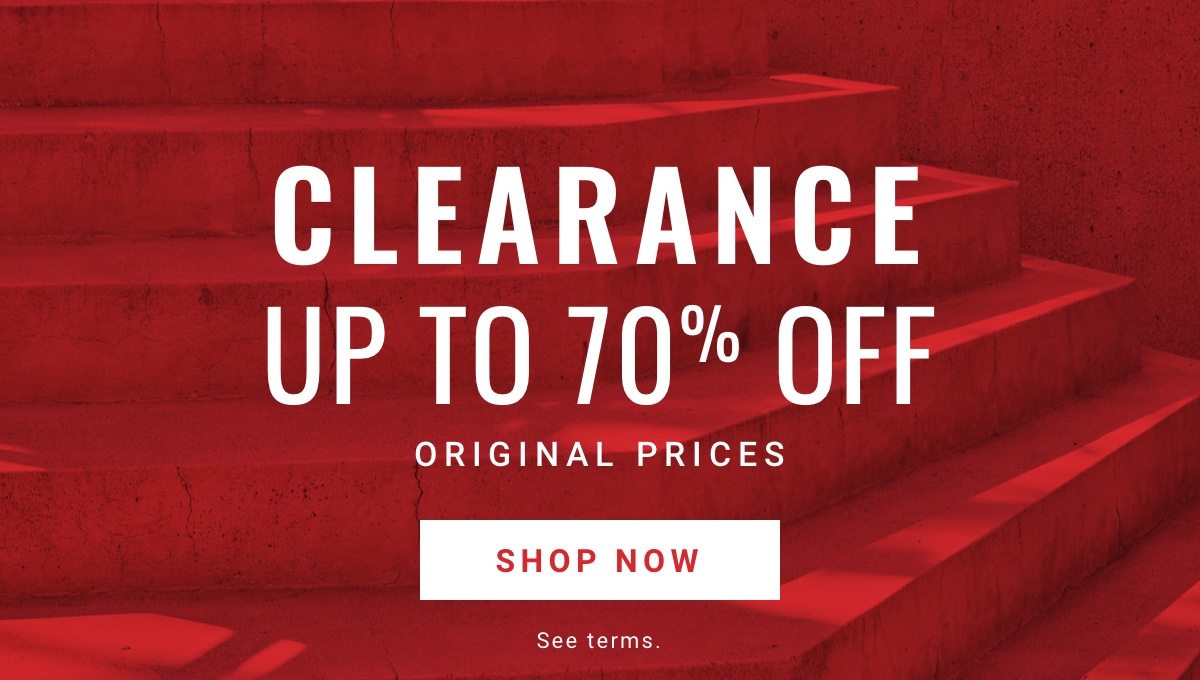 Clearance Up To 70% Off Original Prices Shop Now