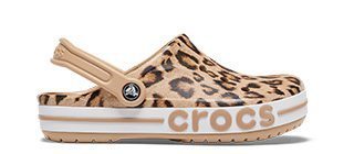 bayaband leopard crocs