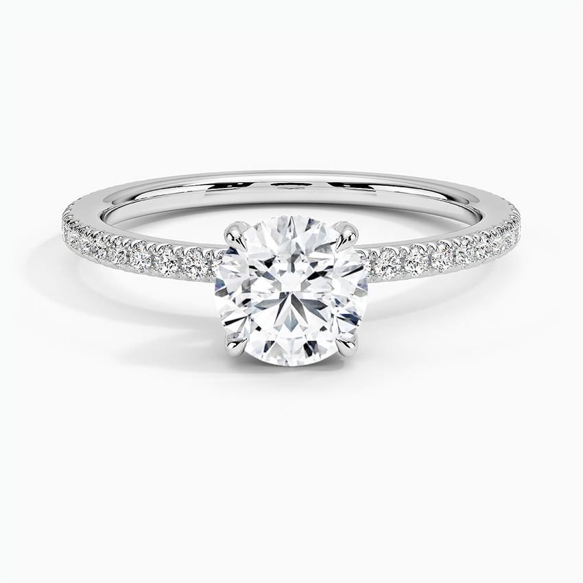 18K White Gold Luxe Viviana Diamond Ring (1/3 ct. tw.)