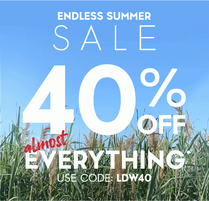 40% Off Everything
