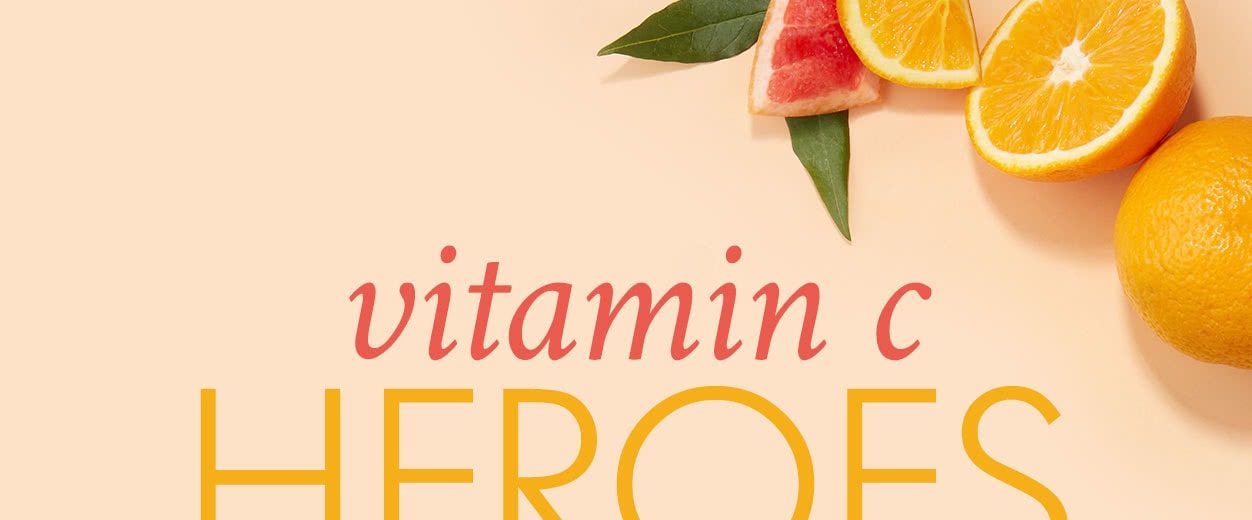 VITAMIN C HEROES It’s the multi‑tasking antioxidant that brightens skin, smoothes texture and boosts collagen. Here’s where to find it… SHOP NOW