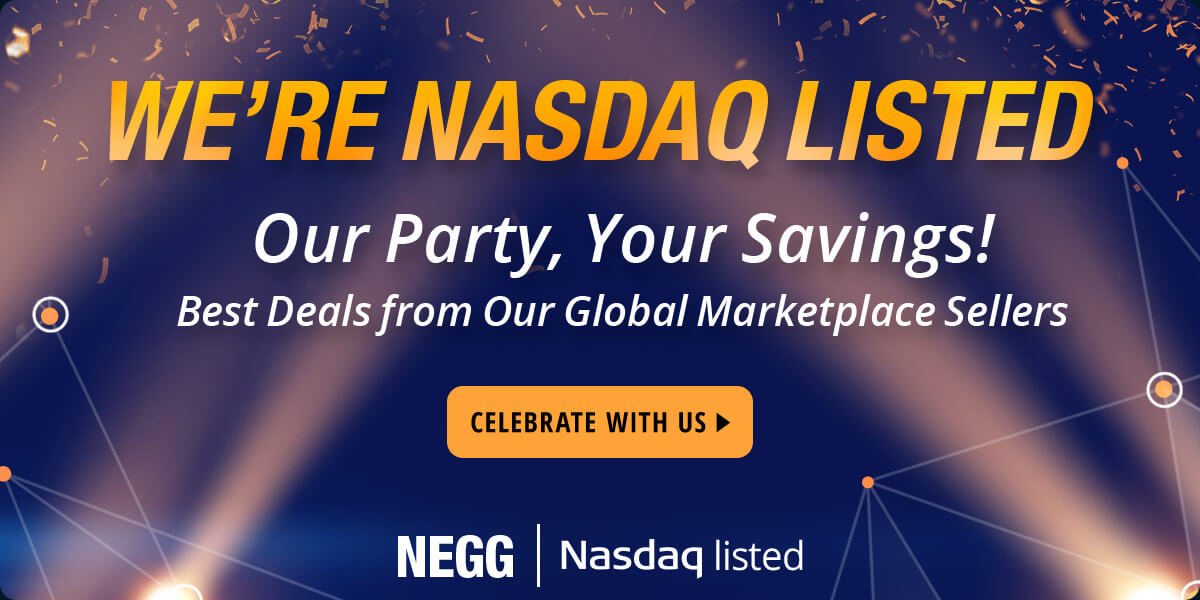 We're Nasdaq Listed! Best Deals from Our Global Marketplace Sellers
