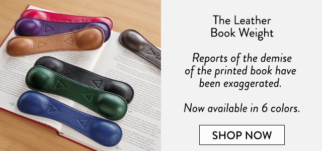 Shop the Leather Book Weight